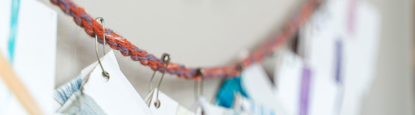 Book Pages dry on a clothesline